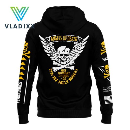 Angel Of Death Jolly Rogers Navy Midshipmen Hoodie