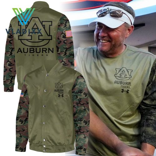 Auburn Tigers 2024 Military Appreciation Baseball Jacket