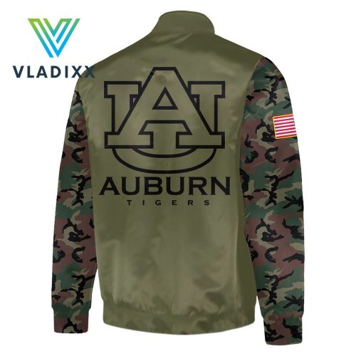 Auburn Tigers 2024 Military Appreciation Baseball Jacket