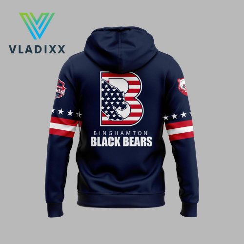 Binghamton Black Bears Military Appreciation 2024 Hoodie