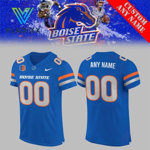 Boise State Broncos Football NCAA 2024 Blue Football Jersey