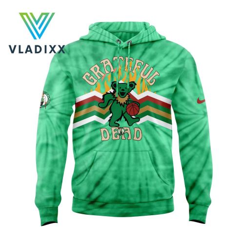 Boston Celtics Grateful Dead Night Green Hoodie, Pants, Cap