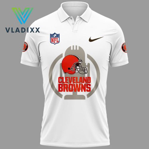 Cleveland Browns Jim Donovan Voice Special Polo Shirt