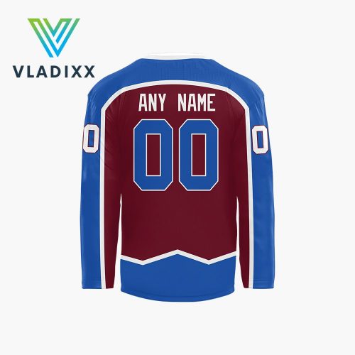 Colorado Avalanche NHL Native American Heritage Month Personalized Hockey Jersey