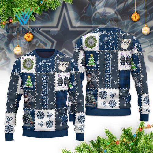 Dallas Cowboys NFL Christmas 2024 Ugly Sweater