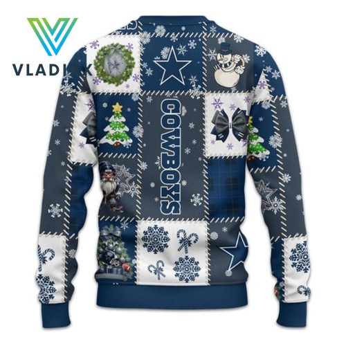 Dallas Cowboys NFL Christmas 2024 Ugly Sweater