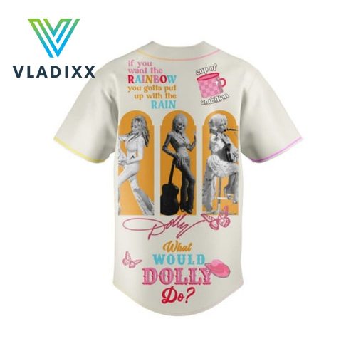 Dolly Parton Holly Dolly Christmas Baseball Jersey