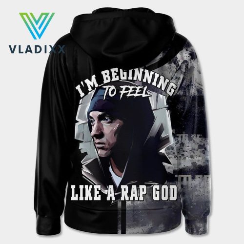 Eminem Like A Rap God Zip Hoodie