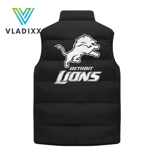 Eminem x Detroit Lions NFL Sleeveless Puffer Down Vest