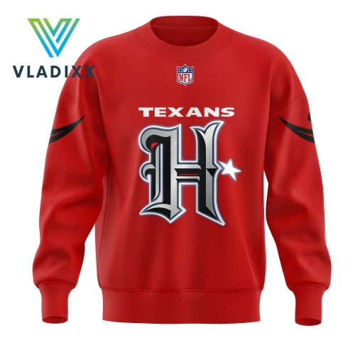 Houston Texans NFL Battle Red Sweatshirt