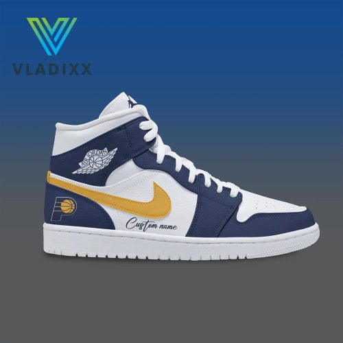 Indiana Pacers Custom Name For Fans Nike Jordan 1