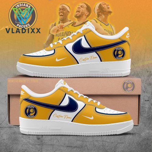 Indiana Pacers NBA Custom Name Nike Air Force 1