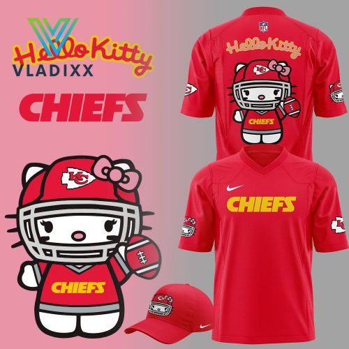 Kansas City Chiefs x Hello Kitty Football Jersey