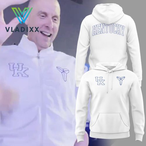 Kentucky Wildcats Mark Pope x Kobe Kentucky Hoodie