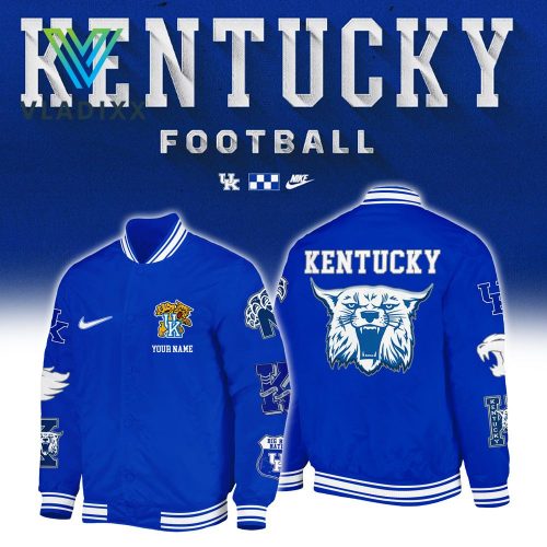 Kentucky Wildcats NCAA Football Baseball Jacket