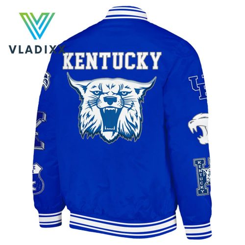 Kentucky Wildcats NCAA Football Baseball Jacket