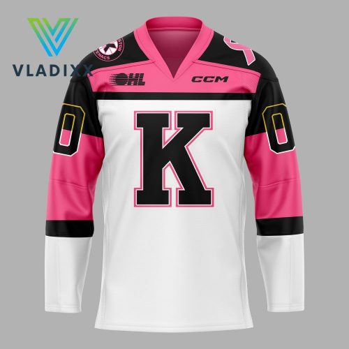 Kingston Frontenacs x Pink in the Rink Hockey Jersey