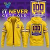 LSU Tigers Football It Never Gets Old 2024 Purple Zip Hoodie, Pants, Cap