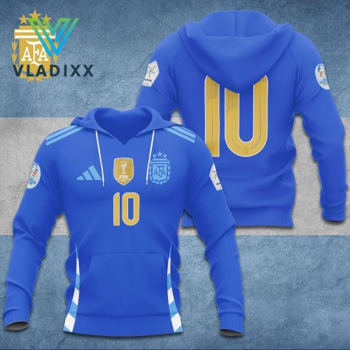 Lionel Messi x Argentina National Football Team Hoodie Zip Hoodie Sweatshirt