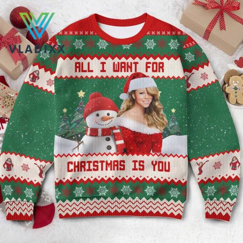 Mariah Carey Christmas Limited Edition Ugly Sweater