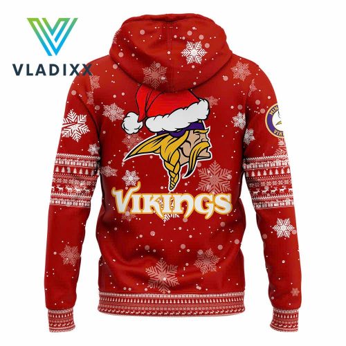 Minnesota Vikings 2024 Merry Christmas Premium Hoodie