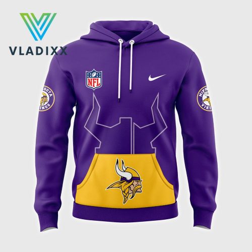 Minnesota Vikings NFL Nike Purple Game Hoodie