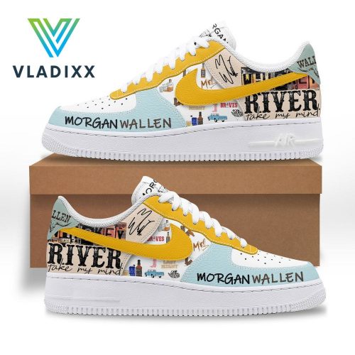 Morgan Wallen River Take My Mind Nike Air Force 1