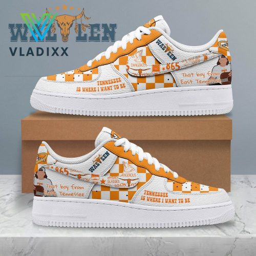 Morgan Wallen x Tennessee Volunteers Nike Air Force 1