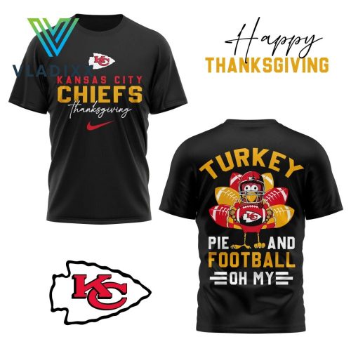 NFL Kansas City Chiefs Happy Thanksgiving 2024 Shirt