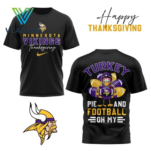 NFL Minnesota Vikings Happy Thanksgiving 2024 Shirt