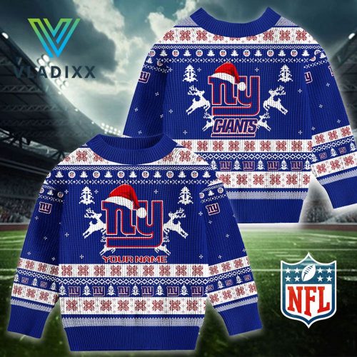 NFL New York Giants 2024 Christmas Ugly Sweater