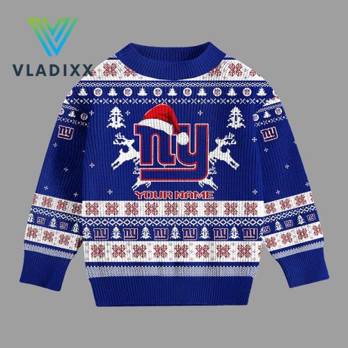 NFL New York Giants 2024 Christmas Ugly Sweater