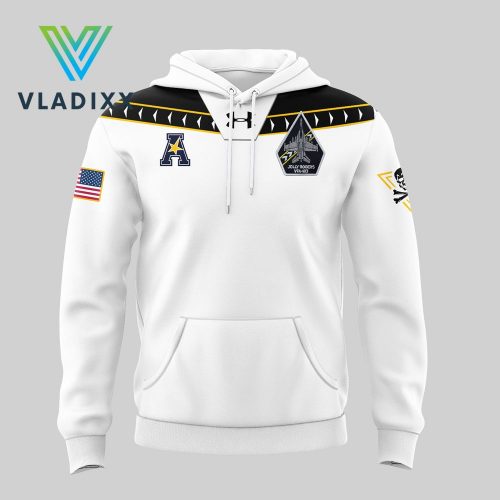 Navy Midshipmen Football White Hoodie 2024