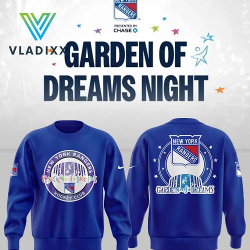 New York Rangers x Garden of Dreams Night Nike Sweatshirt