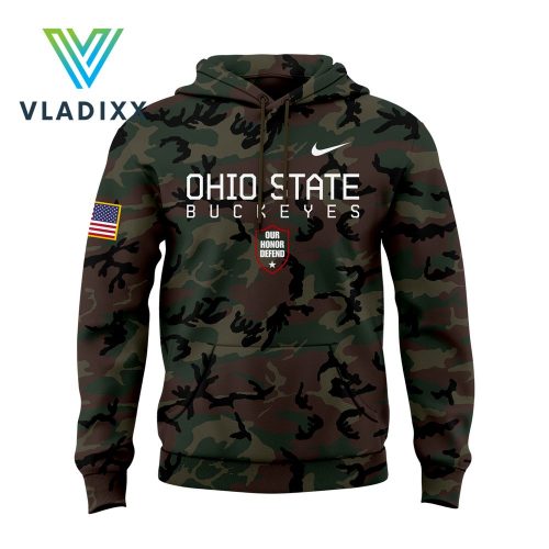 Ohio State Buckeyes Football Camo Hoodie, Cap 2024