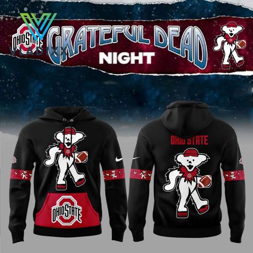 Ohio State Football Grateful Dead Night Hoodie, Pants, Cap