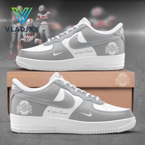 Ohio State Football New Season Customized Nike Air Force 1