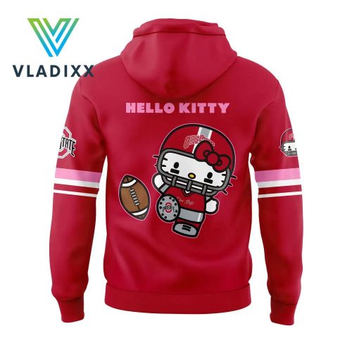 Ohio State Football x Hello Kitty Hoodie, Pants, Cap