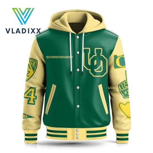 Oregon Ducks Football NCAA 2024 Baseball Jacket