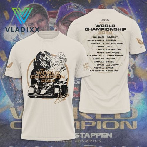 Red Bull Racing F1 x Max Verstappen World Championship Shirt