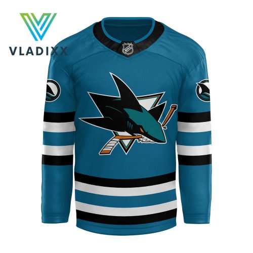 San Jose Sharks x Hello Kitty Hockey Jersey 2024