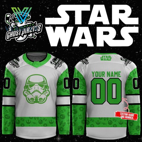 Savannah Ghost Pirates x Star Wars Night 2024 Hockey Jersey