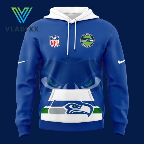 Seattle Seahawks Throwback Game Nike Royal Hoodie