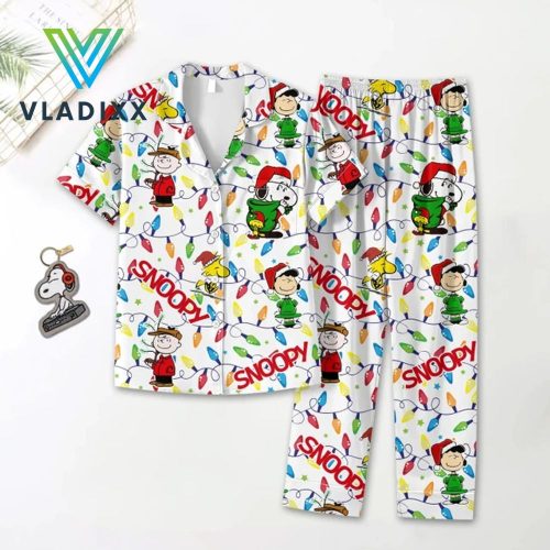 Snoopy Merry Christmas 2024 Special Pajamas Set