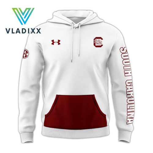 South Carolina Gamecocks Red And White Hoodie