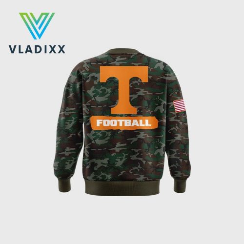 Tennessee Football Nike Camo 2024 Salute to Service Club Sweatshirt