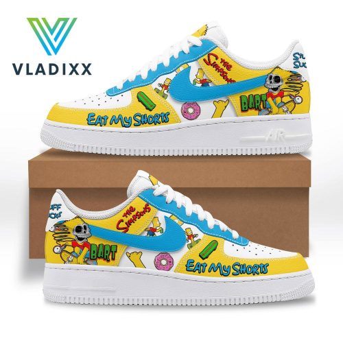 The Simpsons Eat My Shorts Nike Air Force 1