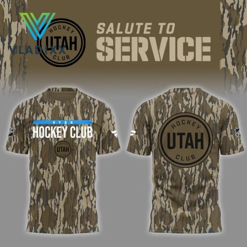 Utah Hockey Club 2024 Limited Edition Camo Shirt