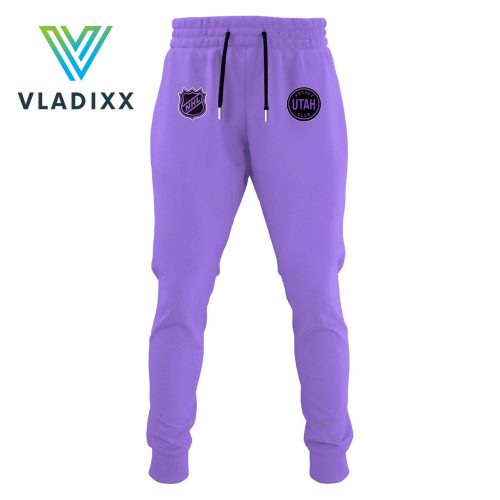 Utah Hockey Club Hockey Fights Cancer Hoodie Pants Cap