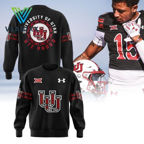 Utah Utes Football ” Fearless & Pround” Sweatshirt 2024